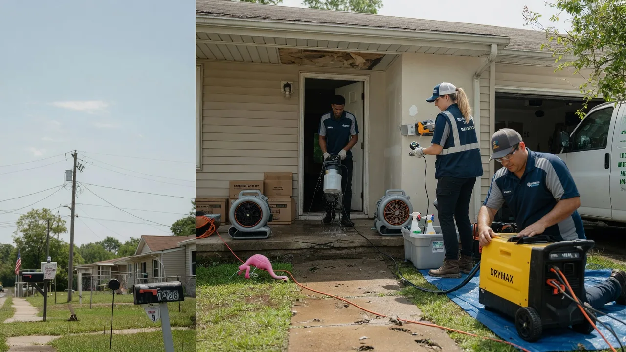 Storm Damage Water Removal in Dale, IN near me